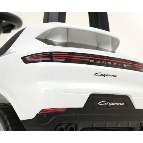 Detská odrážadlo Porsche Cayenne S Milly Mally – jazdítko - biele