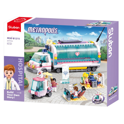 Sluban Metropolis M38-B1215 Mobilné ošetrovacie vozidlo