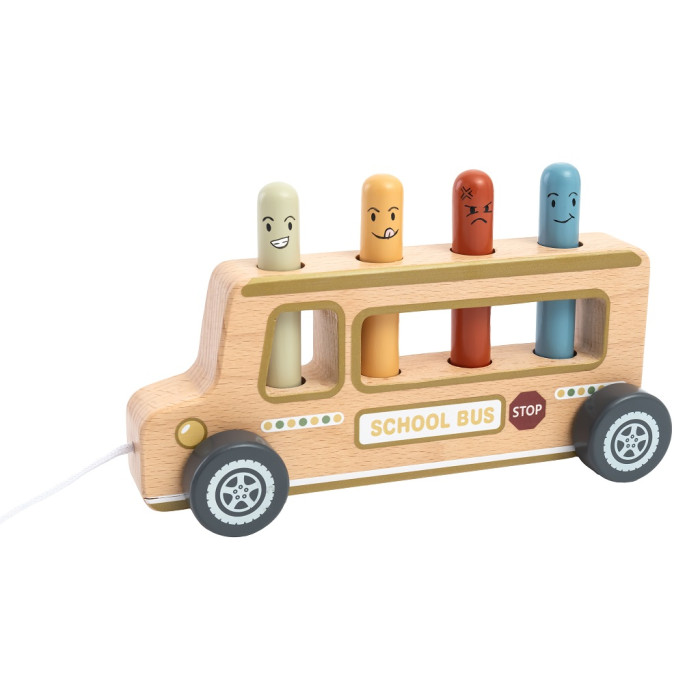 2Kids Toys Vystreľovacia hra Školský autobus