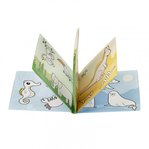 Magická vodná knižka pre deti – maľovanie vodou, znovupoužiteľná knižka