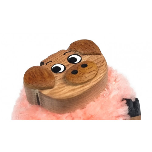 2Kids Toys Drevená magnetka veľká brmbolec Prasa