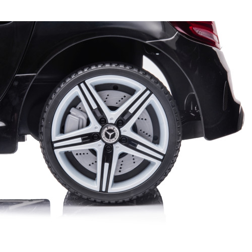 Elektrické autíčko Mercedes SLC-300 s diaľkovým ovládaním a LED svetlami, čierne