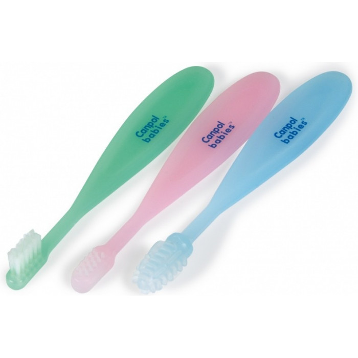 Sada zubných kefiek Canpol Babies - 3 ks