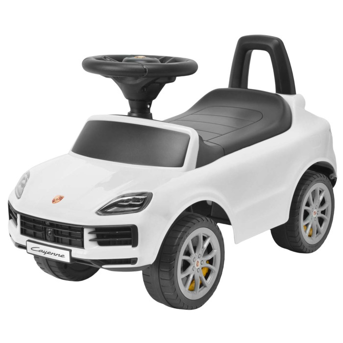 Detská odrážadlo Porsche Cayenne S Milly Mally – jazdítko - biele