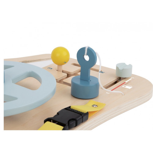 Montessori Activity board auto doska s volantom
