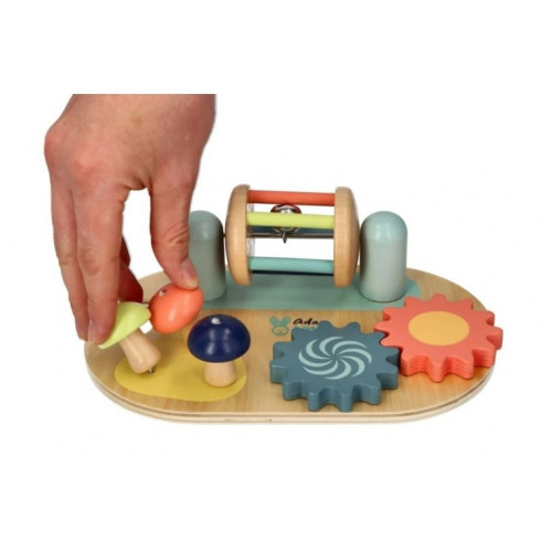 Adam Toys Edukačná drevená tabuľka Activity
