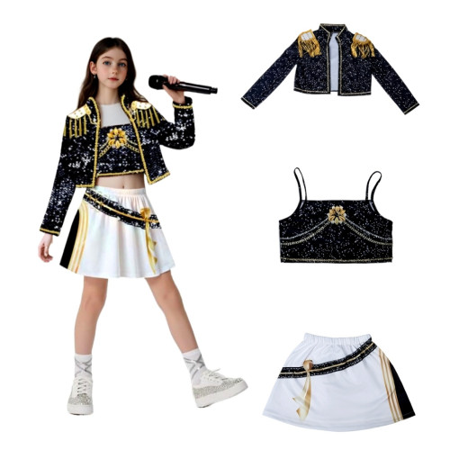 Detský kostým Demon Hunters K-pop Mira Glamour 122-134 L