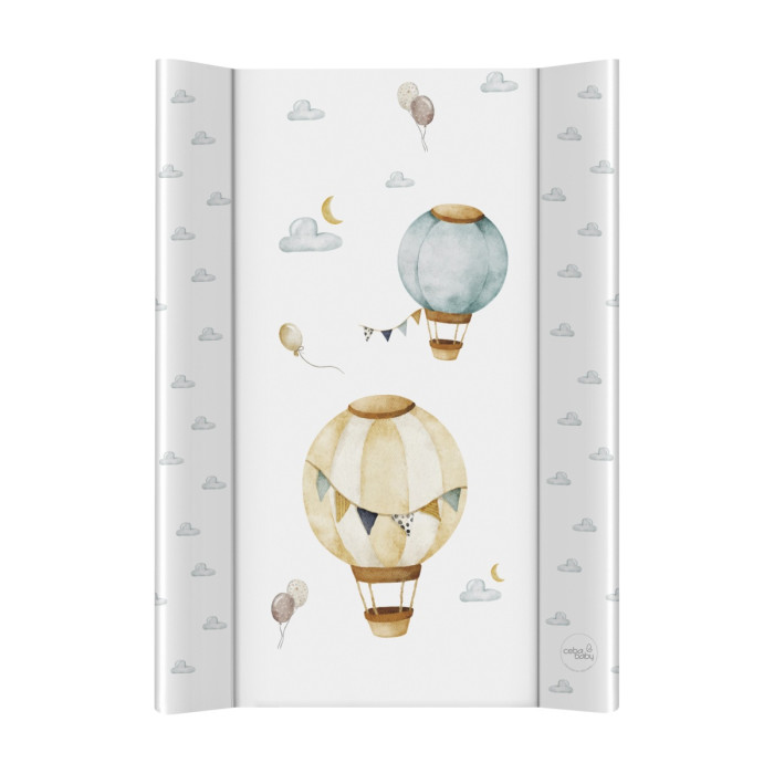 Prebalovacia podložka mäkká Ceba Baby Basic Balloons, 50×70 cm