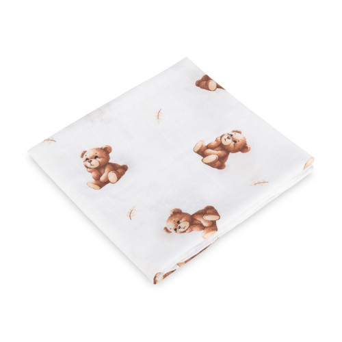 Mušelínová plienka 70×80 cm – Teddy beige