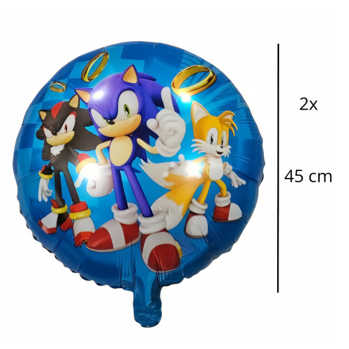 Maxi narodeninová sada Ježko Sonic a priatelia 50ks