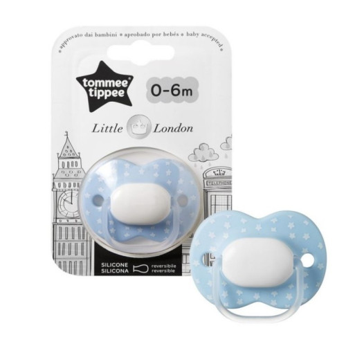 Tommee Tippee cumlík Little London Boy 0-6 m, modrá