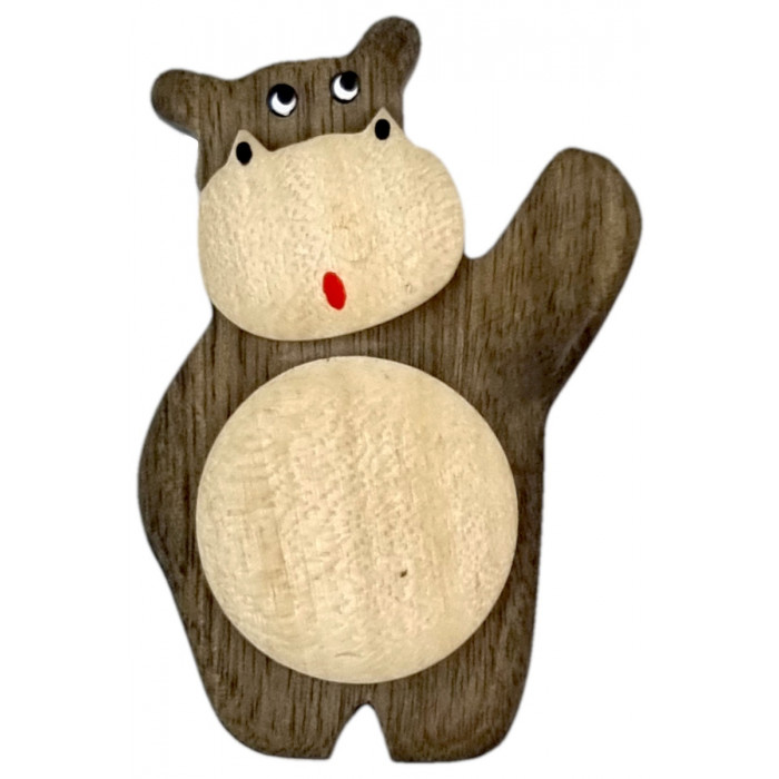 2Kids Toys Drevená magnetka veľká Hroch