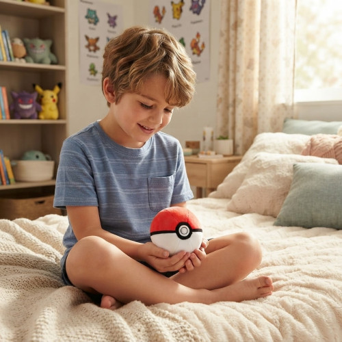 Plyšák Pokémon Pokéball 13cm