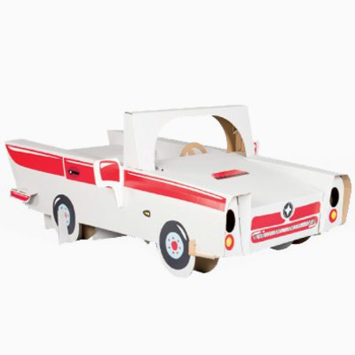 Detské kartónové auto Cabrio Tektorado
