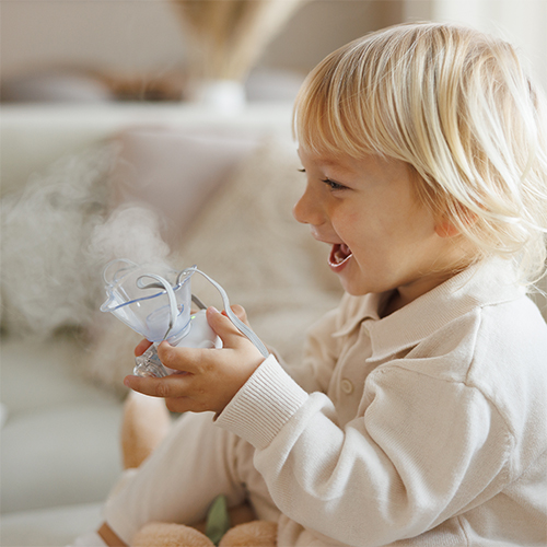 Ultrazvukový inhalátor, nebulizátor – tichý inhalátor pre deti aj dospelých USB-C
