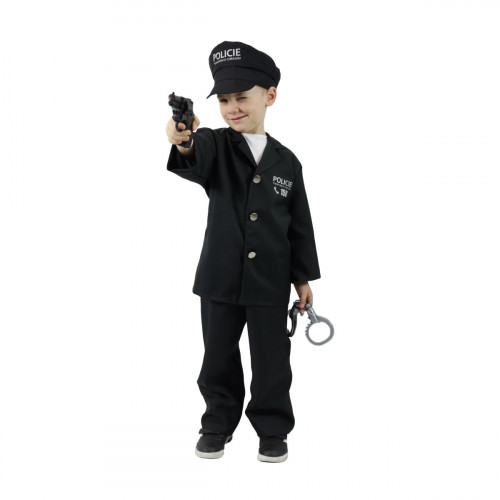 Detský kostým policajt s čiapkou - slovenská potlač (S) e-obal