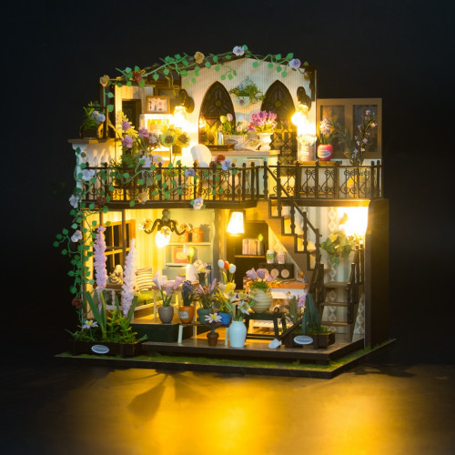 Miniatúra domčeka Darcyin kvetinový dom