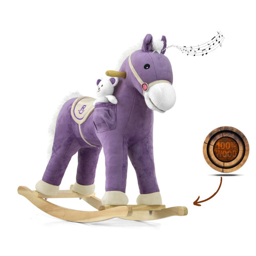 Hojdací koník Pony Purple – Milly Mally