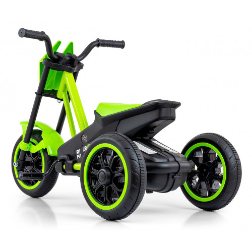 Detská motokára RIDER – šliapací gokart, 3+, nosnosť 30 kg - zelená