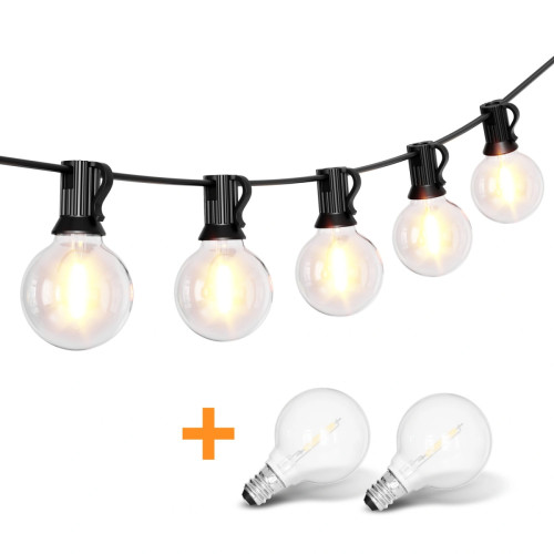 Záhradná svetelná girlanda LED reťaz 25x LED 15 m 9 režimov 9 W