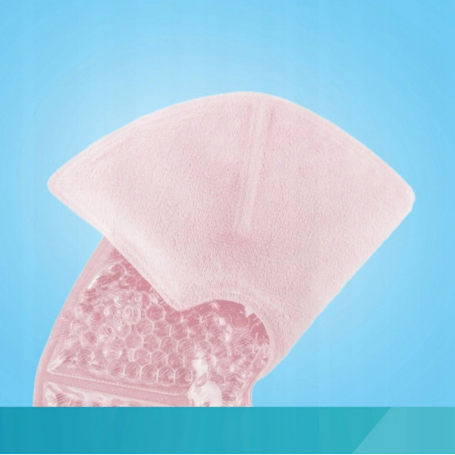 Gélové obklady na prsia Canpol babies 2 ks, teplý, studený obklad