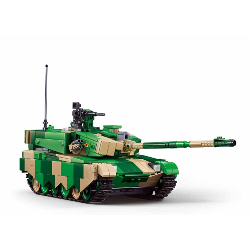 Sluban Power Bricks M38-B7071 R/C ZTZ-99AS Tank na diaľkové ovládanie