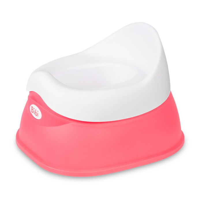 Detský nočník Bibi s vyberateľnou vložkou – ergonomický, protišmykový - pink