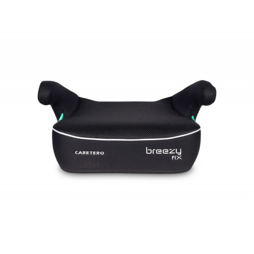 Detská autosedačka Breezy 2v1 s isofixom, 100-150 cm, čierna