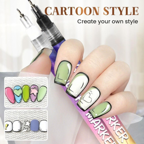 Sada farieb na nechty Fixky Nail art 12ks