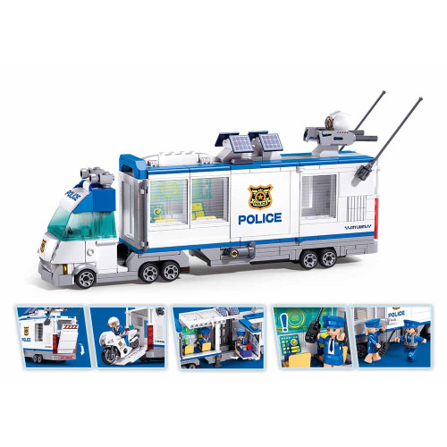 Sluban Metropolis M38-B1219 Mobilné veliteľské centrum zásahovej jednotky