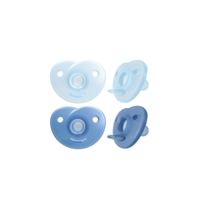 Philips Avent Soothie cumlík 0–6 mesiacov pre chlapca, sada 2 ks, silikón