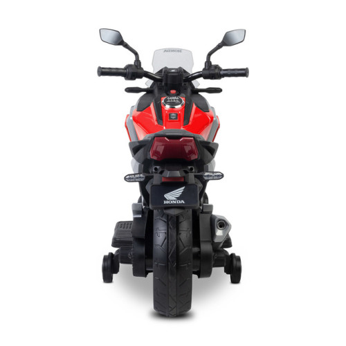 Elektrická motorka Honda NC750X pre deti – LED, USB, 3-8 rokov, červená, čierna