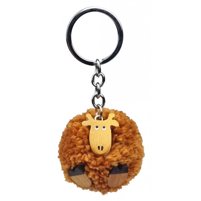 2Kids Toys Drevená kľúčenka brmbolec Žirafa