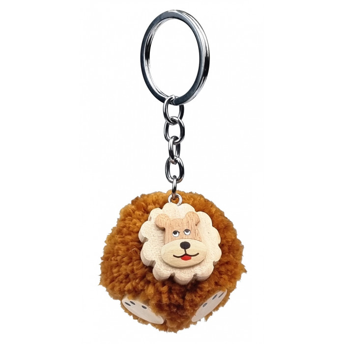 2Kids Toys Drevená kľúčenka brmbolec Lev