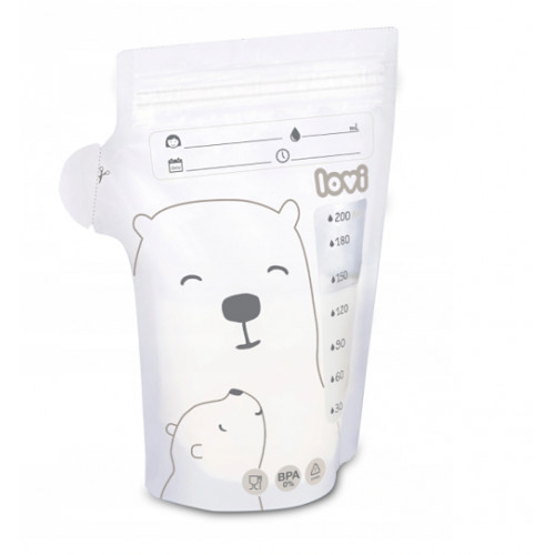 Lovi Vrecká na uskladnenie materského mlieka - 25 ks