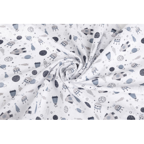 Tetra plienky Basic 70×80 cm Cosmos grey - sada 5 ks, 100% bavlna