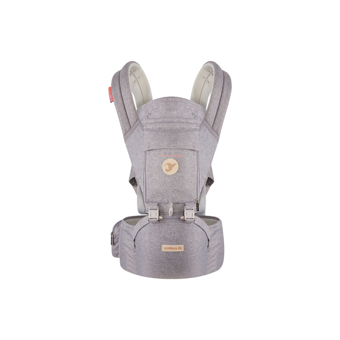 Nosítko Colibro HONEY 12v1 – ergonomické nosítko s hip seatem, šedé