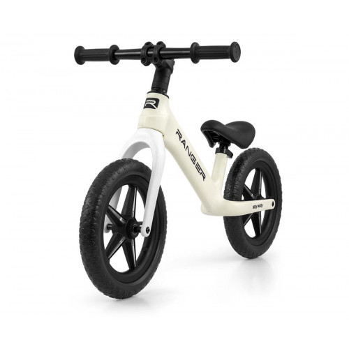 Detské odrážadlo/bicykel Ranger Flash svietiace disky - biela