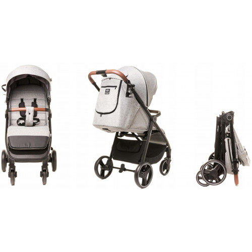 Športový kočík Stinger  XXIII Melange Light Grey