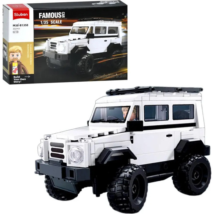 Sluban Model Bricks M38-B1358 Off-Road triedy G v mierke 1:35