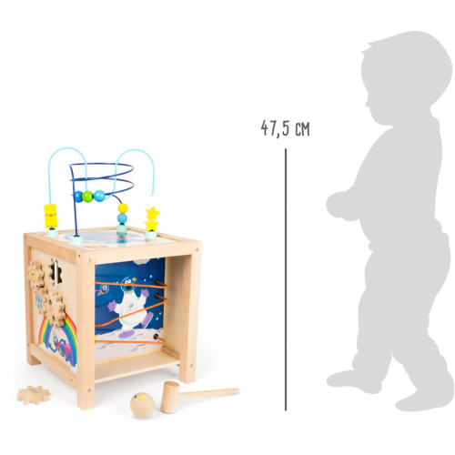 small foot Motorická kocka Sezam otvor sa!