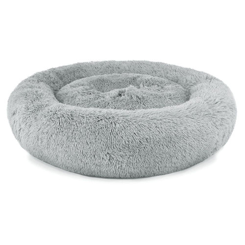 Plyšový peliešok pre psa alebo mačku XXL - sivý