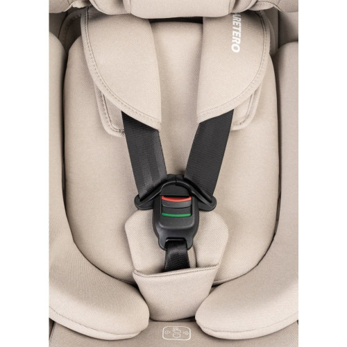Autosedačka Lumi i-Size 40-150 cm, Isofix, 360 °, rastová, od 0m + do 12 rokov - béžová