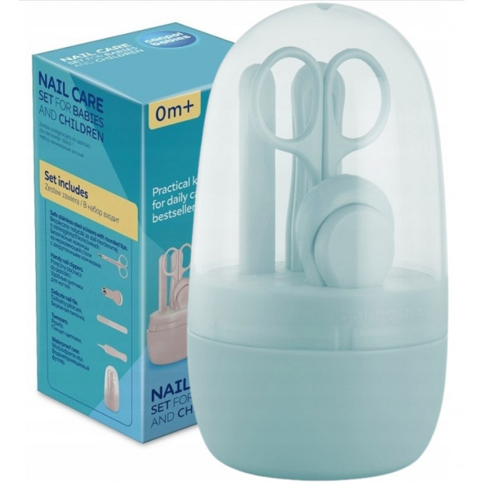 Kompletná sada na manikúru Canpol Babies - modro/zelená