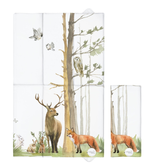 Cestovná prebaľovacia podložka 40×60 cm Basic – skladacia na cesty - Jeleň