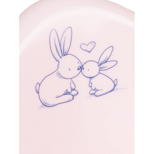 Tega Baby Nočník s protišmykovou funkciou Eco Bunny - ružový