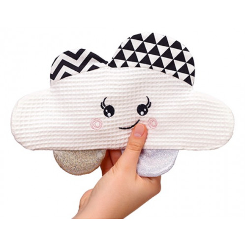 Prítulníček, maznáčik/šustík, Blinky Cloud, 26 x 9 cm