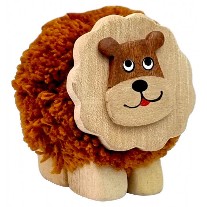 2Kids Toys Drevená figúrka XL brmbolec Lev