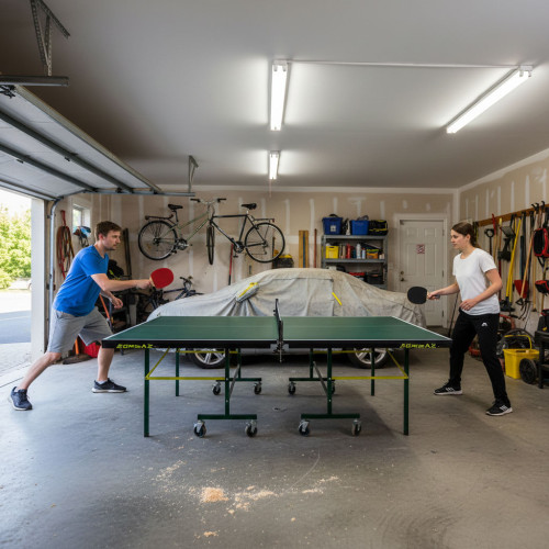 Sada na stolný tenis (pingpong) pre deti - 2 pálky, 3 loptičky