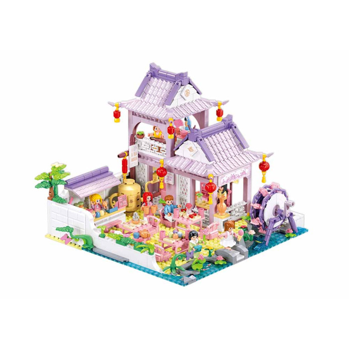 Sluban Girls Dream M38-B1078 Čajovňa s okrasnou záhradou